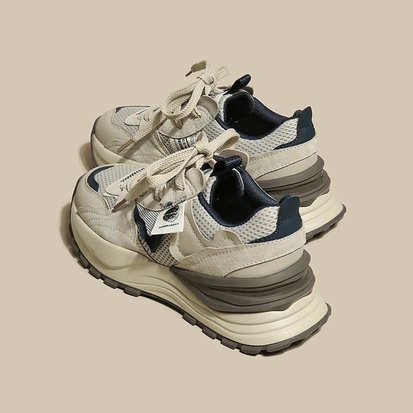 Damen Sportliche Sneaker mit atmungsaktiver Obermaterialkombination