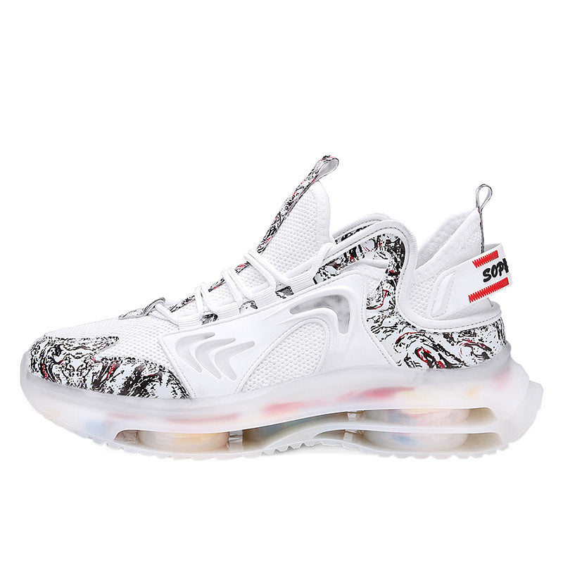 Damen Sportliche Sneaker mit atmungsaktiver Mesh-Oberfläche und innovativem Dämpfungssystem R&B