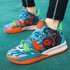 Damen Sportliche Basketball-Sneaker mit innovativem Print