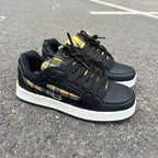 Damen Sneakers im modischen Karo-Design mit bequemer Dämpfung