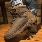 Herren Tactical Stiefel mit robuster Sohle und atmungsaktivem Obermaterial R&B