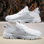 Damen Sportliche atmungsaktive Laufschuhe mit rutschfester Sohle