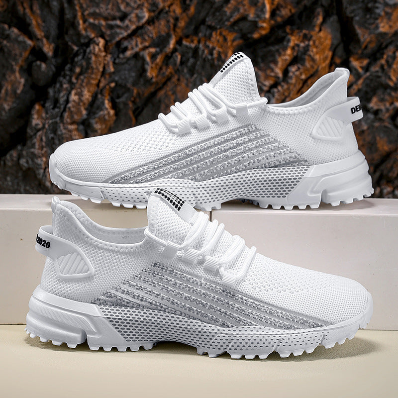 Damen Sportliche atmungsaktive Laufschuhe mit rutschfester Sohle