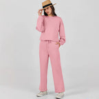 Damen entspannten Komfort Sweatset R&B