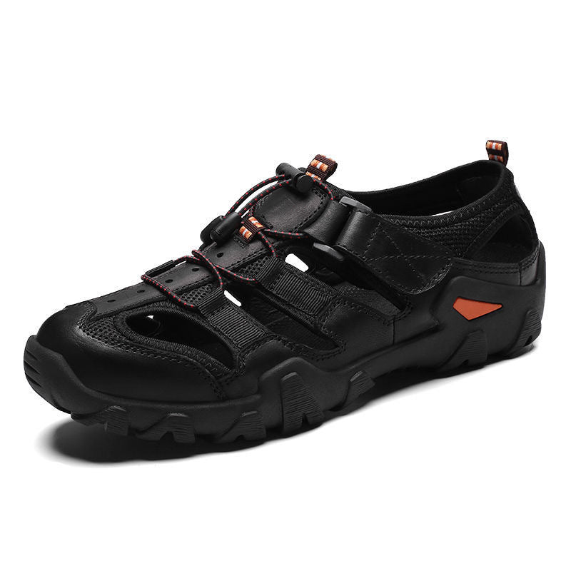 Herren Sportliche Sandalen mit atmungsaktiver Oberflächenstruktur und rutschfester Sohle R&B