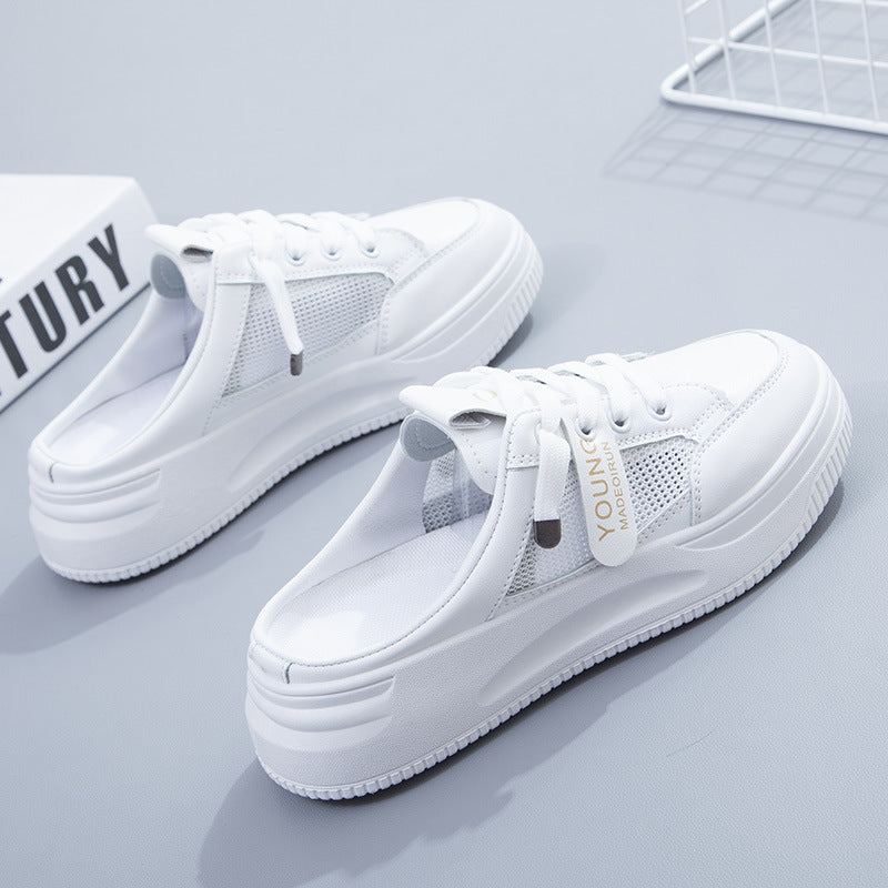 Damen Sneaker mit praktischem Slip-On Design und atmungsaktiver Mesh-Oberfläche R&B