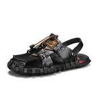 Herren Atmungsaktive Freizeit-Sandalen mit komfortablem Klettriemensystem R&B