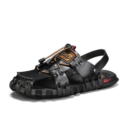 Herren Atmungsaktive Freizeit-Sandalen mit komfortablem Klettriemensystem R&B