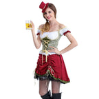 Damen Trachtenkostüm mit eleganten Rüschen und romantischem Mieder R&B