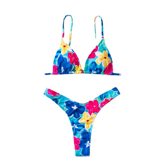 Damen Bunt gemusterter Strandrock R&B