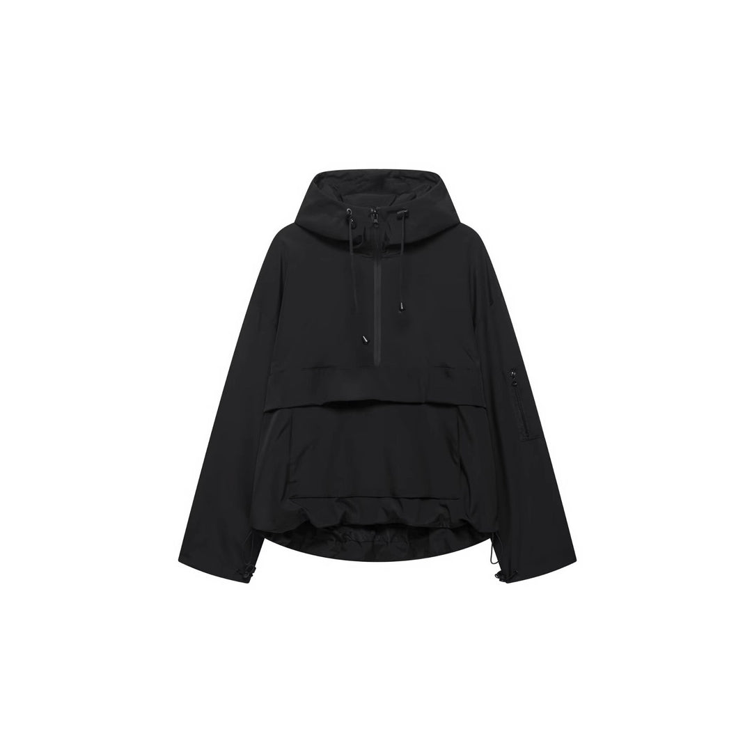 Damen leichte Anorakjacke mit praktischen Taschen R&B