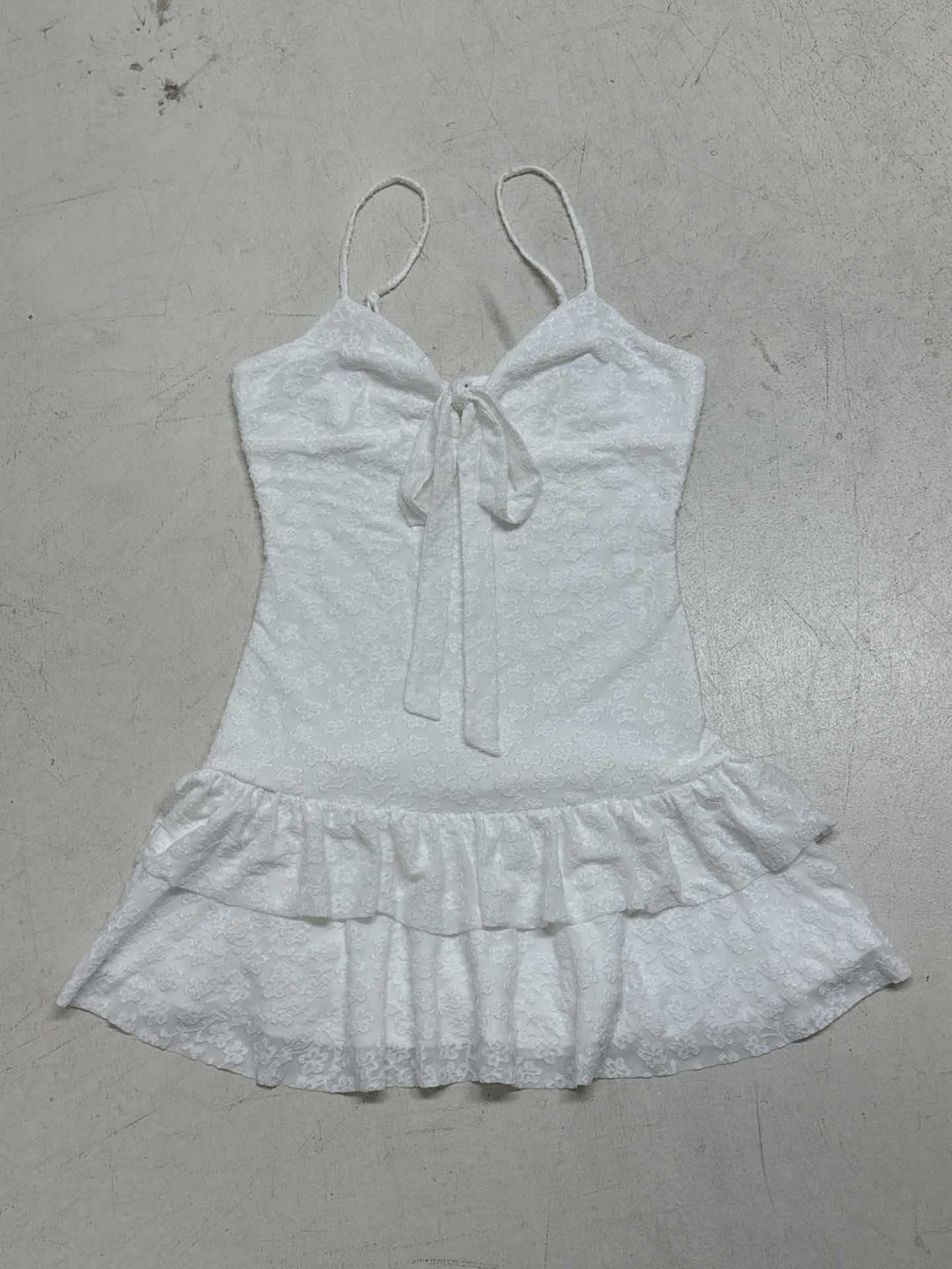 Damen Sommerkleid mit verspieltem Volant R&B