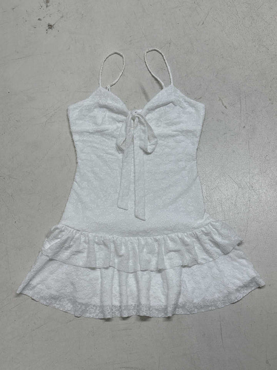 Damen Sommerkleid mit verspieltem Volant R&B