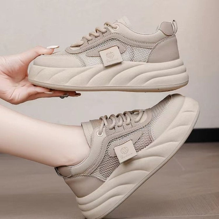 Damen Komfortable Chunky Sneakers mit atmungsaktiver Mesh-Oberfläche von R&B