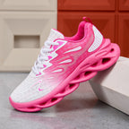 Damen Sportliche Laufschuhe mit dämpfender Systemtechnologie und atmungsaktivem Obermaterial