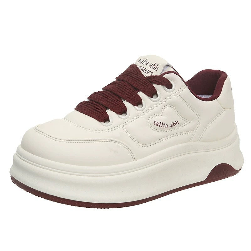 Damen Sportliche Sneaker mit dicker Laufsohle und komfortabler Dämpfung R&B