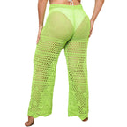 Damen Netzstruktur Strandhose R&B
