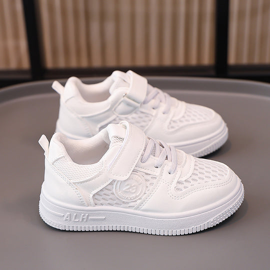 Damen Sportliche Sneakers mit innovativer Mesh-Oberfläche und Klettverschluss R&B