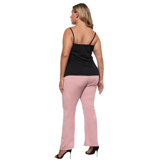 Damen Elegante Hochbundhose mit bequemem Schnitt R&B