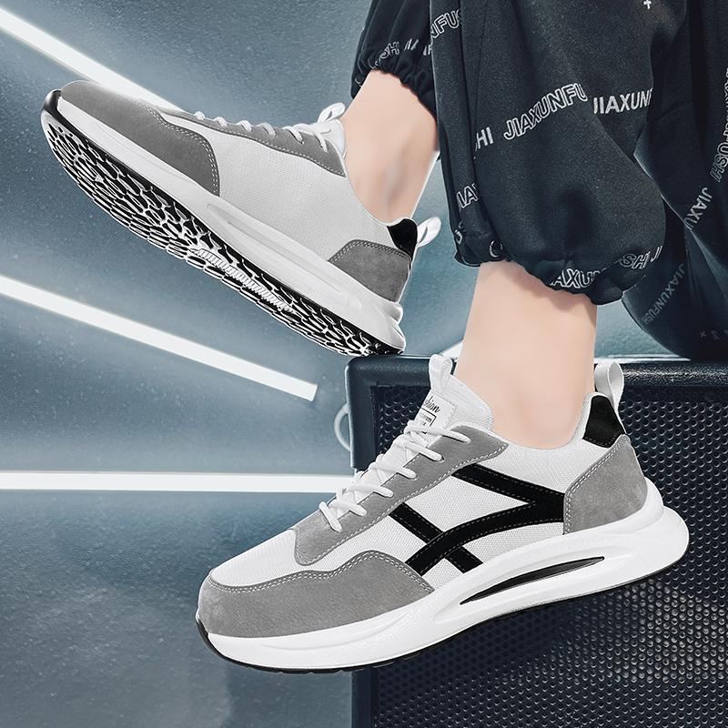 Damen Leichte Fitness-Sneakers mit atmungsaktiver Mesh-Oberfläche und dämpfendem Sohlenprofil R&B