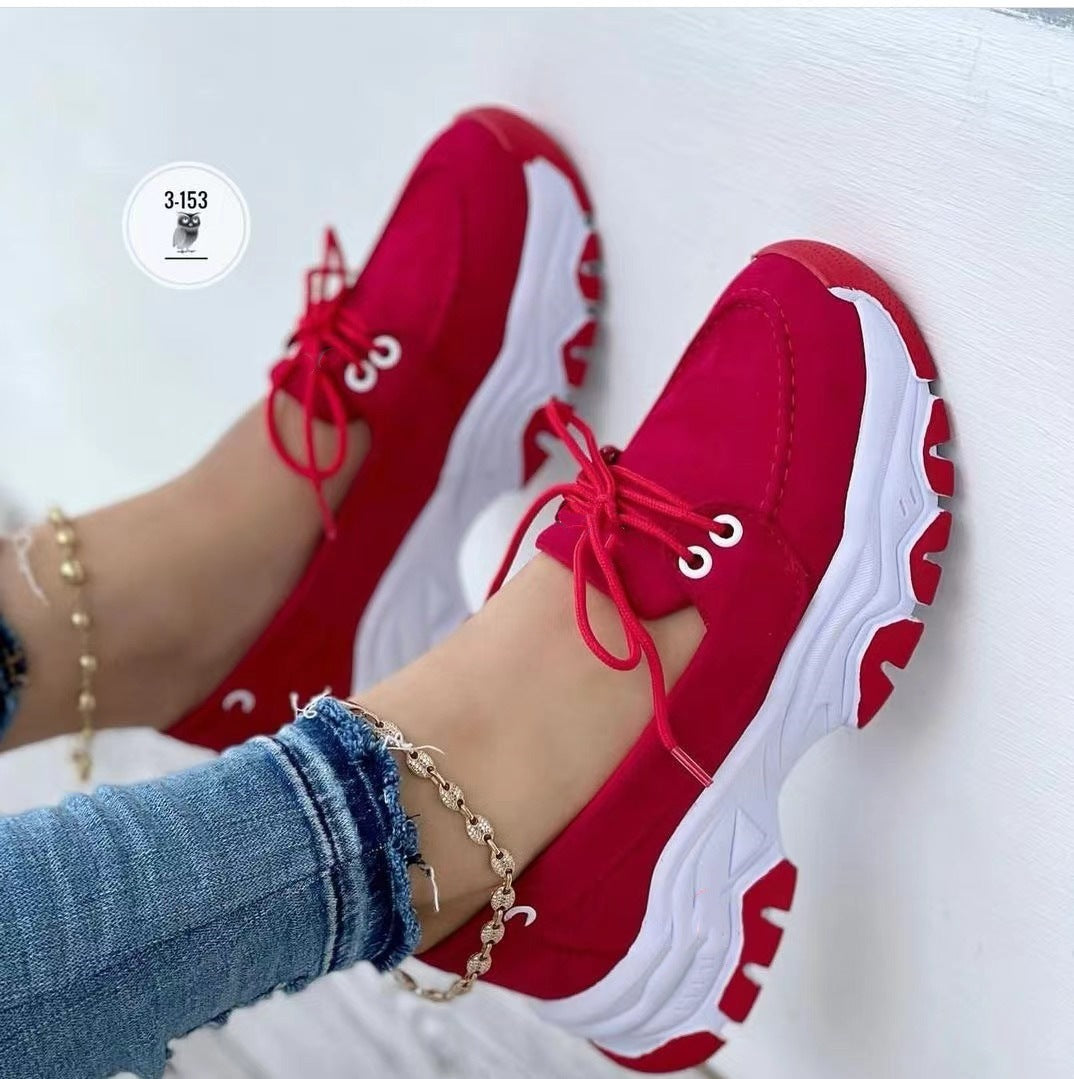 Damen Sneakers im sportlichen Design mit dämpfender Sohle R&B