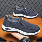 Damen Bequeme Slip-On Sneakers mit elastischem Obermaterial und rutschfester Sohle