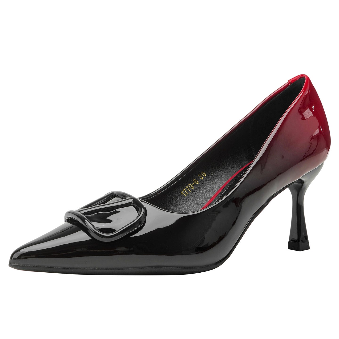 Damen modische und schicke Pumps mit stilvollem Dekor