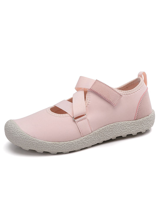 Damen Komfortable und atmungsaktive Aquaschuhe mit verstellbarem Klettverschluss R&B