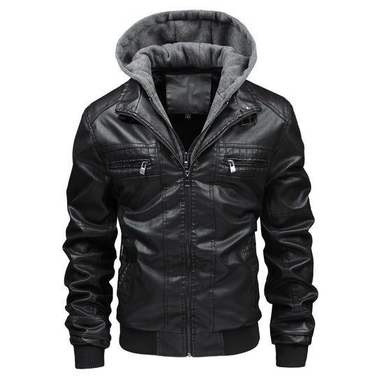 Herren jacke mit abnehmbarem Kapuzen-Innenfutter R&B