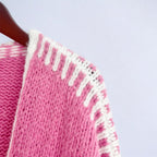 R&B | Elegante Strickjacke Im Overgröße Stil