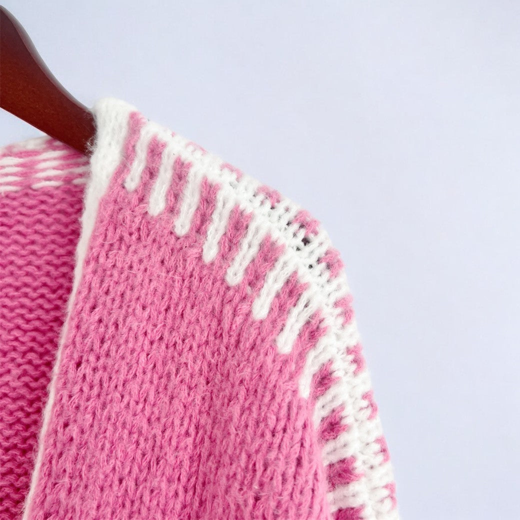 R&B | Elegante Strickjacke Im Overgröße Stil