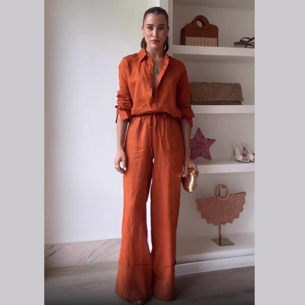Damenlässiger Jumpsuit im eleganten Casual-Look R&B