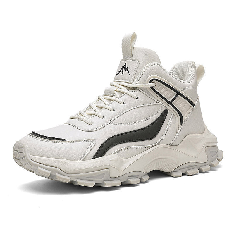 Damen Sportliche High-Top Sneaker mit dämpfendem Obermaterial und rutschfester Sohle