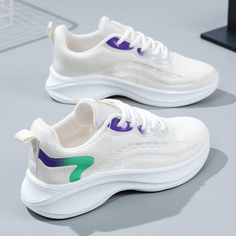 Damen atmungsaktive Freizeitschuhe mit flexiblem Sohlenprofil R&B