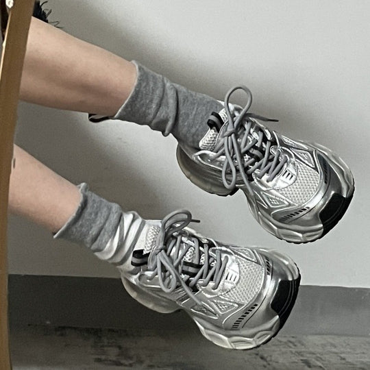 Damen Sportliche Chunky Sneakers mit innovativer Dämpfungstechnologie R&B