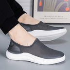 Damen Slip-On Freizeitschuhe mit atmungsaktivem Mesh-Obermaterial R&B