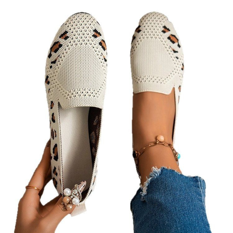 Damen bequeme Slip-On Ballerinas mit ergonomischem Fußbett R&B