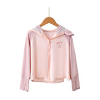 Damen Sportjacke mit funktionalem UV-Schutz und Kapuze R&B