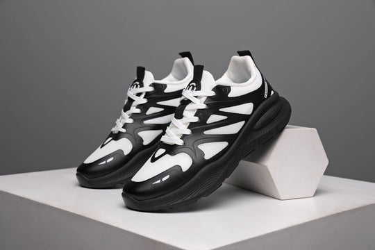 Damen Sportliche Lauf-Sneaker mit atmungsaktiver Netzstruktur und dämpfender Sohle R&B