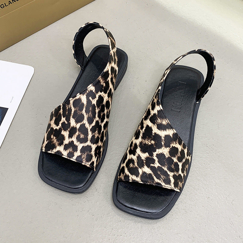 Damen Offene Zehentrenner-Sandalen mit modischem Design und atmungsaktiver Obermaterialstruktur R&B