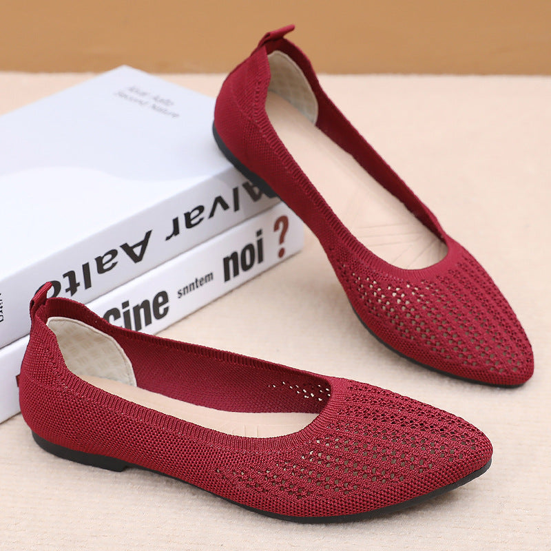 Damen Atmungsaktive und flexible Ballerinas mit elegantem Design R&B