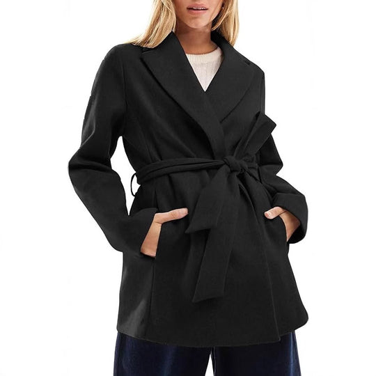 Damen Elegante und bequeme Wickeljacke R&B
