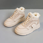 Damen High-Top Sneakers mit kuscheligem Fleece-Futter und rutschfester Sohle R&B