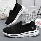 Damen Atmungsaktive Slip-On Sneakers mit elastischem Obermaterial R&B