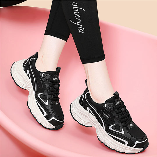Damen Sportliche Chunky Sneakers mit dämpfender Sohle R&B