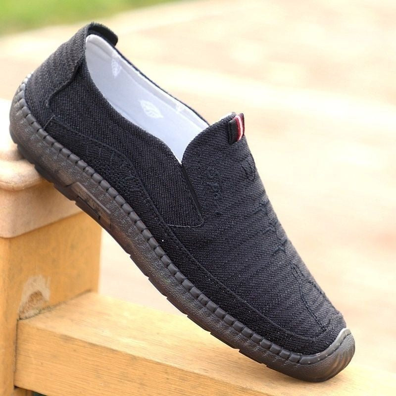 Damen Bequeme Slip-On Freizeitschuhe mit flachem Komfortdesign R&B