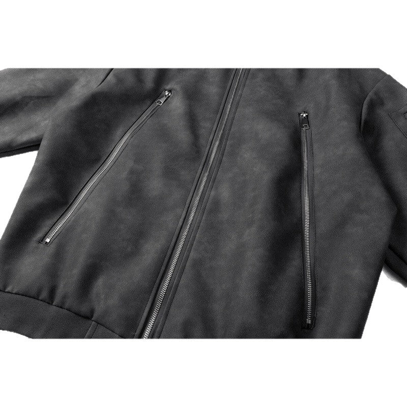 Herren Übergangsjacke mit innovativem Design und multifunktionalen Reißverschlusstaschen R&B