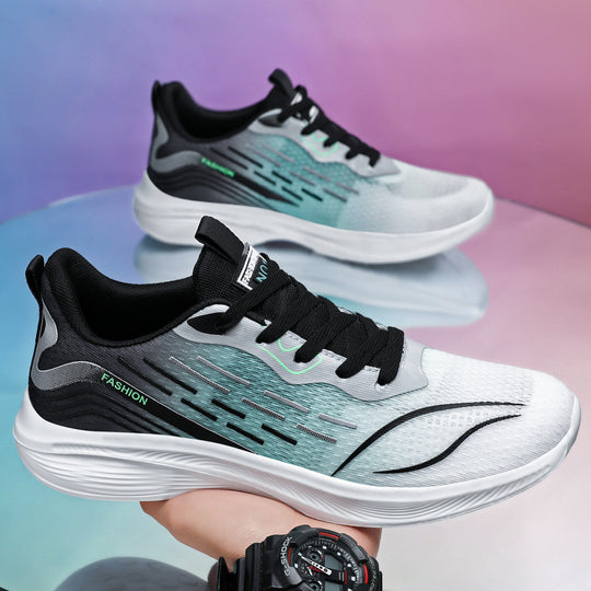 Damen Sportliche Lauf-Sneaker mit atmungsaktiver Oberflächenstruktur R&B