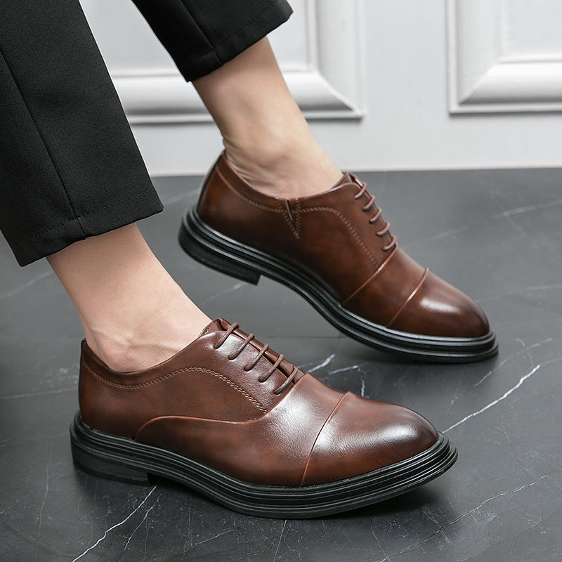 Damen Elegante und hochwertige Schnürschuhe aus Leder R&B