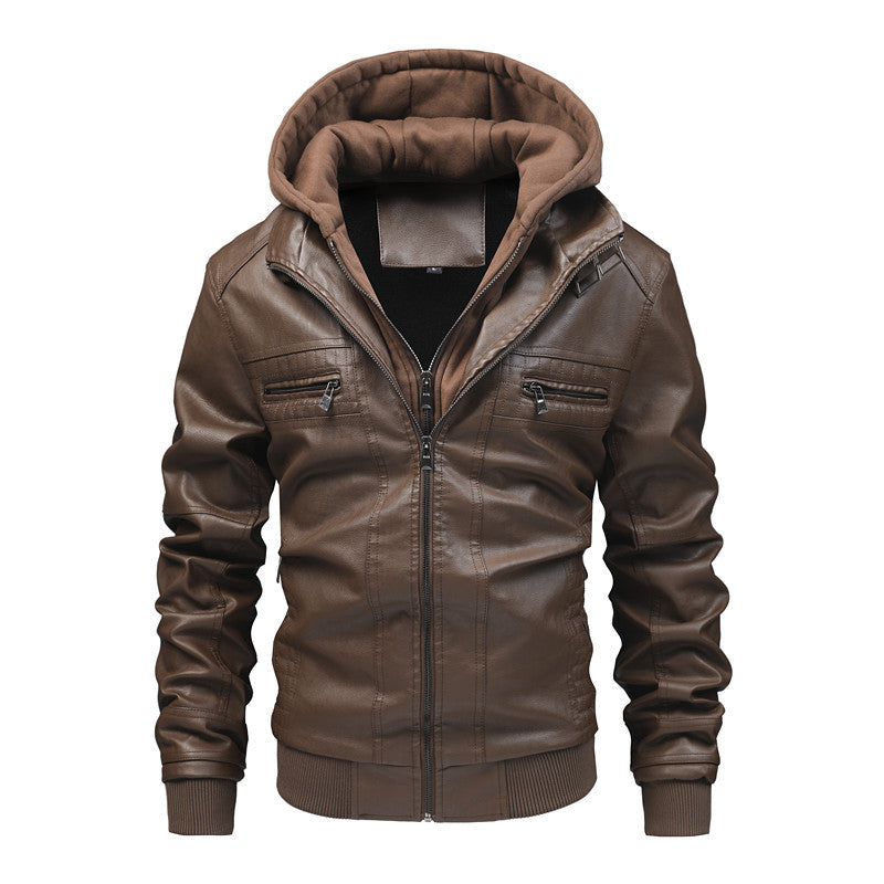 Herren jacke mit abnehmbarem Kapuzen-Innenfutter R&B